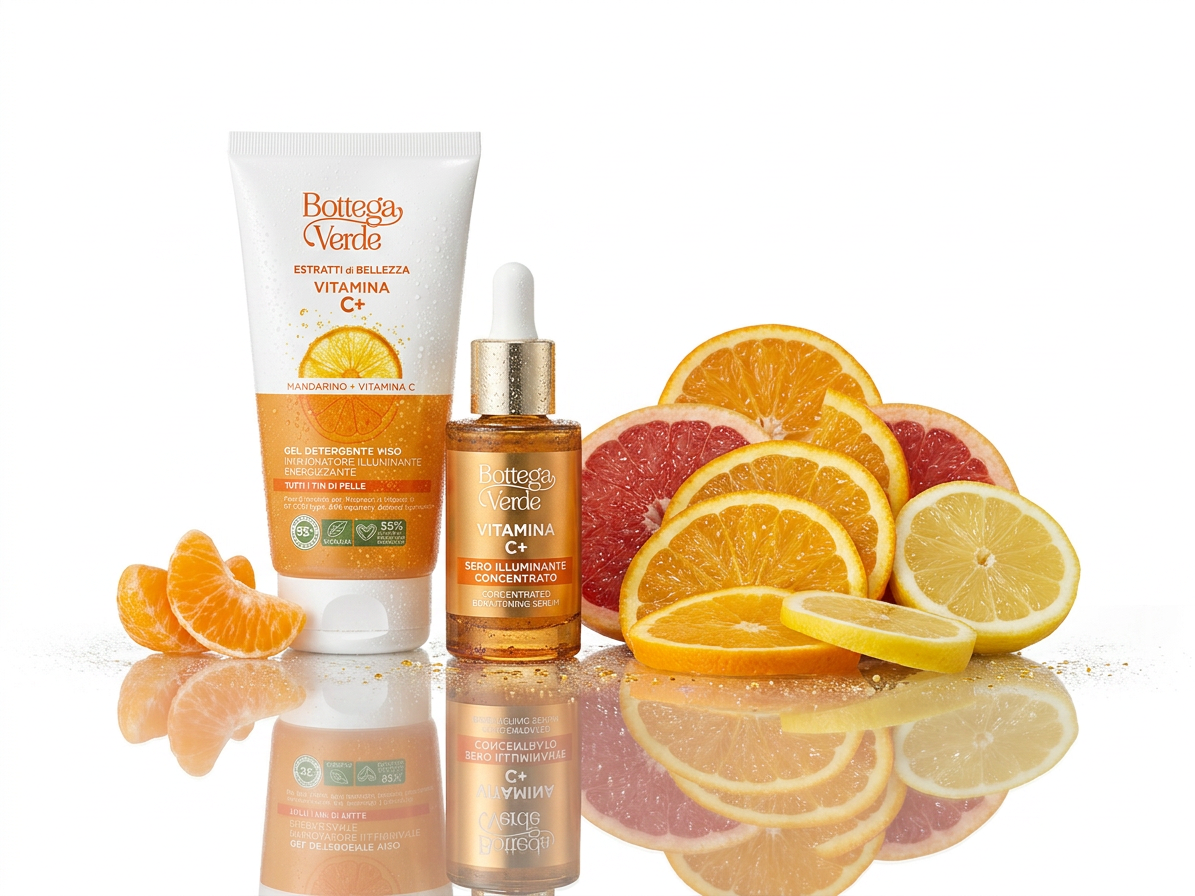 Bottega Verde SCHÖNHEITSEXTRAKTE – Vitamin C+ – Reinigungsgel für das Gesicht