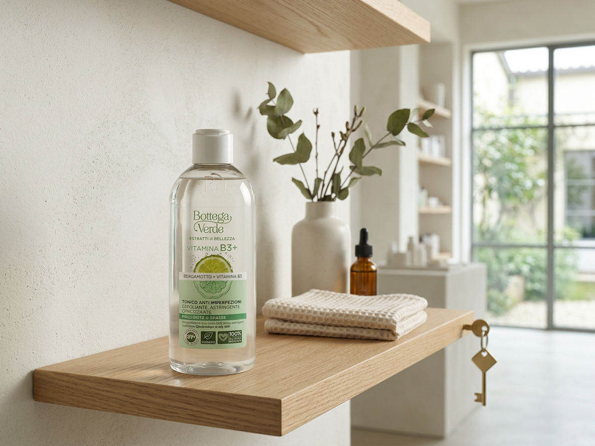 Bottega Verde EXTRAKTE FÜR SCHÖNHEIT - VITAMIN B3+ - Gesichtstonikum gegen Unvollkommenheiten