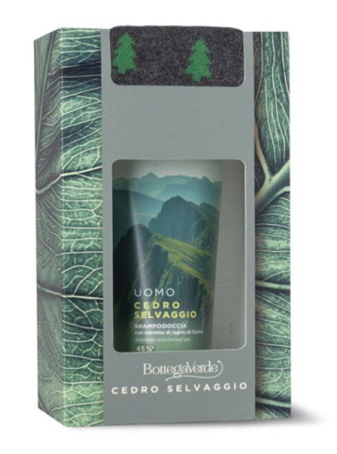 MANN - WILDZEDER - Set - Duschshampoo und Socken