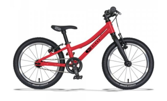 Dětské kolo KUbikes 16S Superlight, červené, 5,45 Kg (Sára)