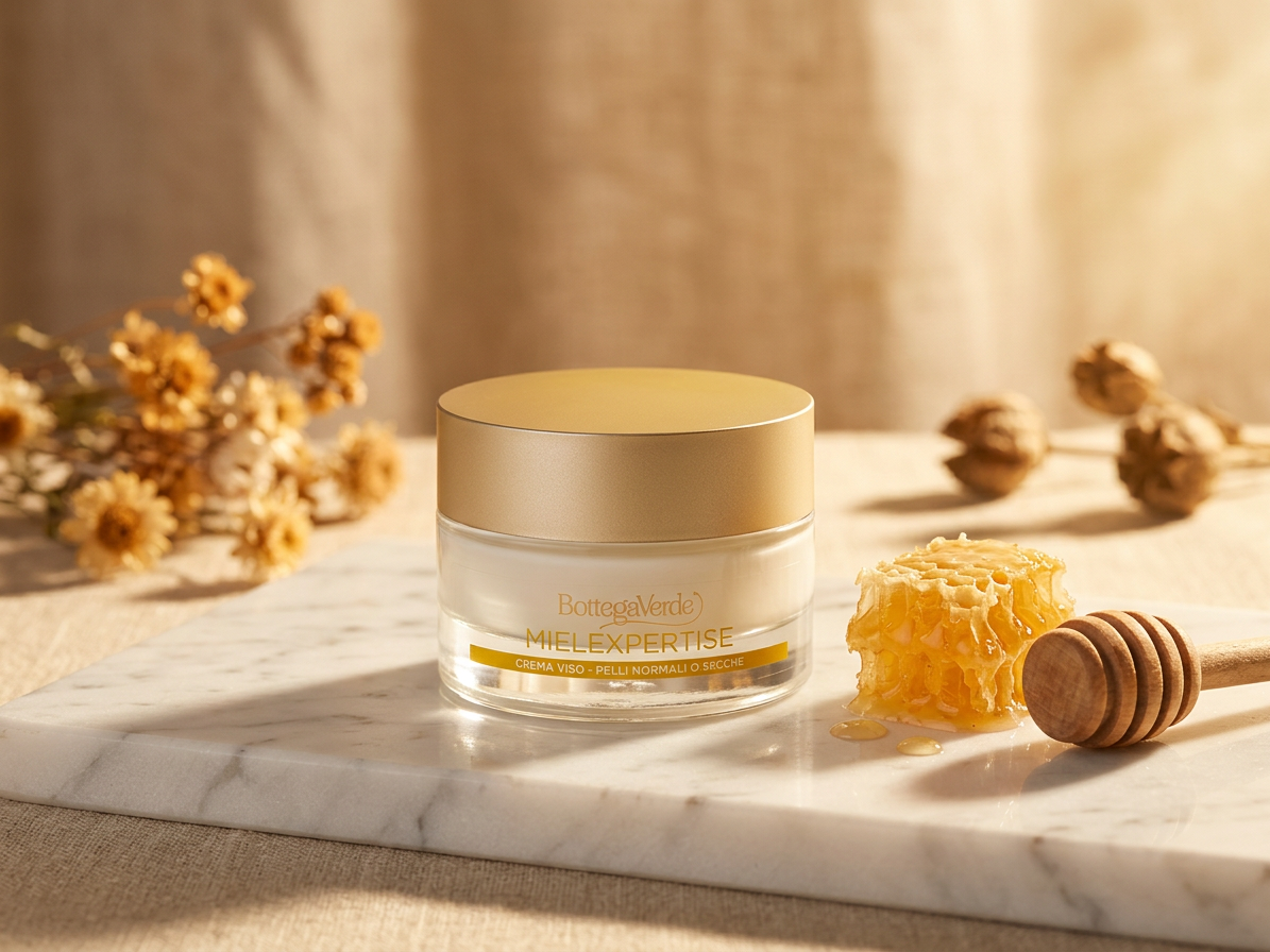 Bottega Verde HONIG-EXPERTISE – Tages- und Nachtcreme für das Gesicht – Anti-Aging, revitalisierend