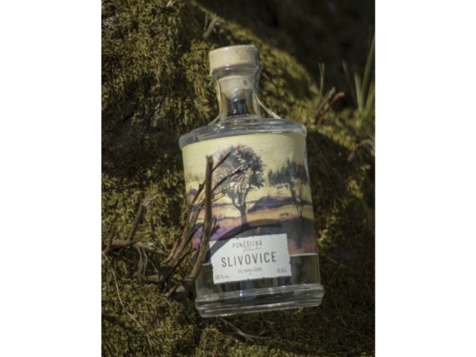 Poněšická Slivovice 50% 0,5l - test import