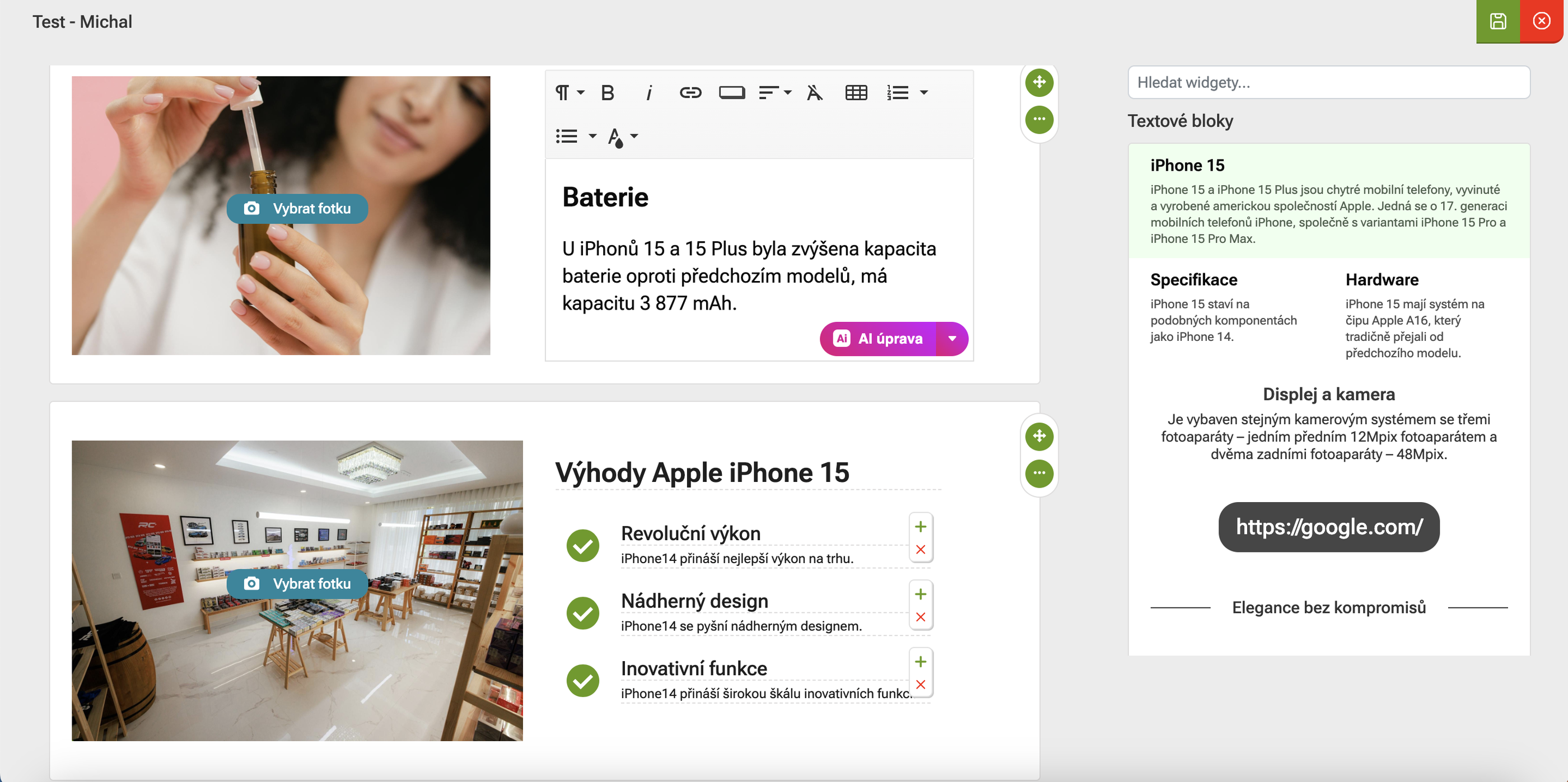 Červnové novinky v Pobo Page Builder
