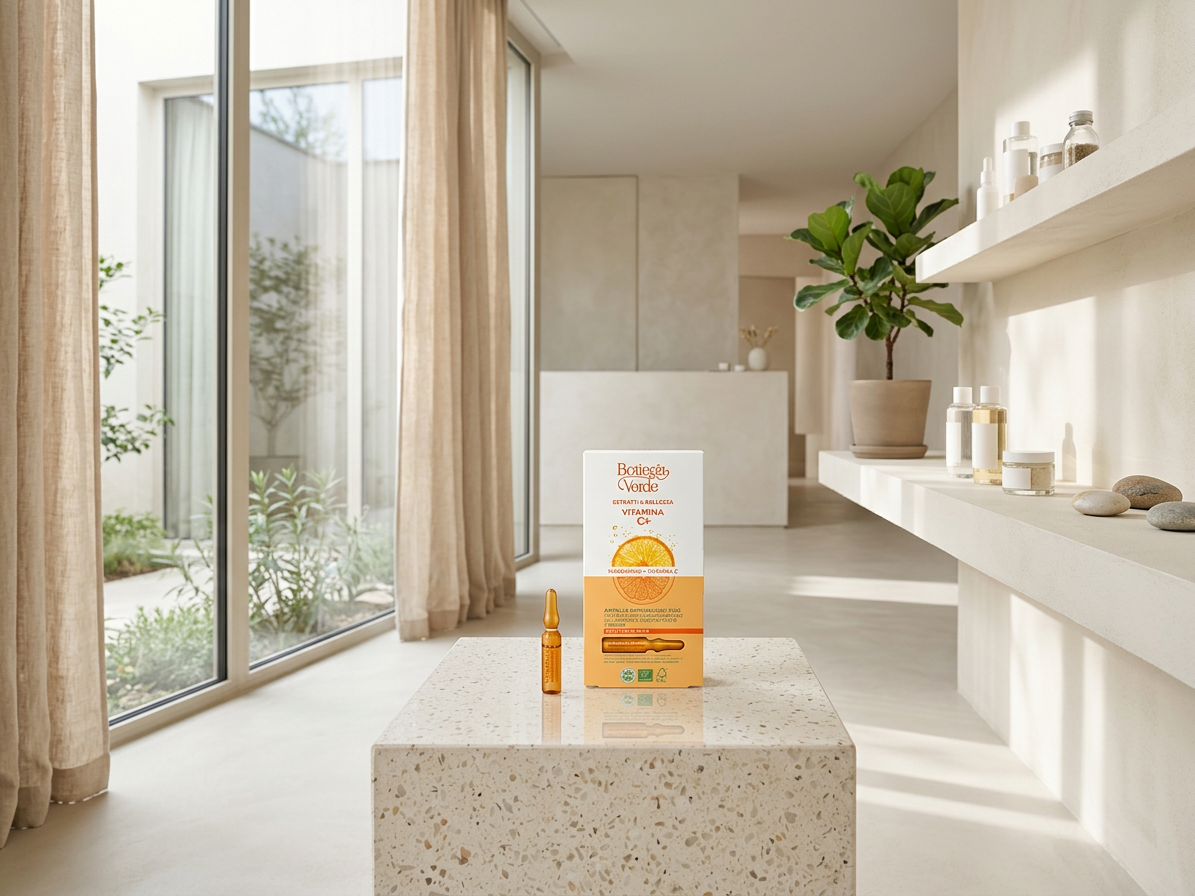 Bottega Verde EXTRAKTY PRO KRÁSU - Vitamin C + - Energizující ampule na obličej