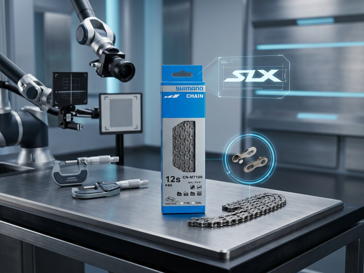 Shimano řetěz SLX CN-M7100, 12 rychlostní, 138čl, rychlospojka