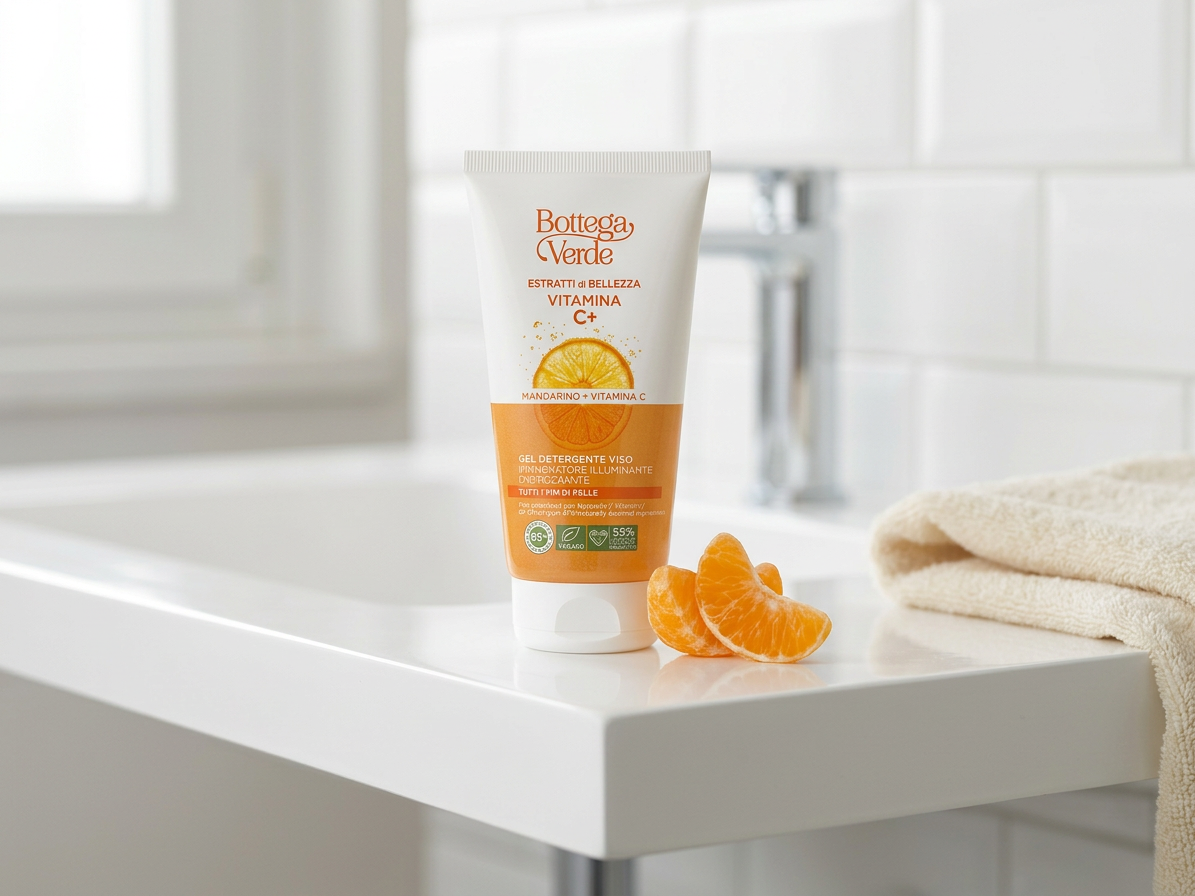 Bottega Verde SCHÖNHEITSEXTRAKTE – Vitamin C+ – Reinigungsgel für das Gesicht