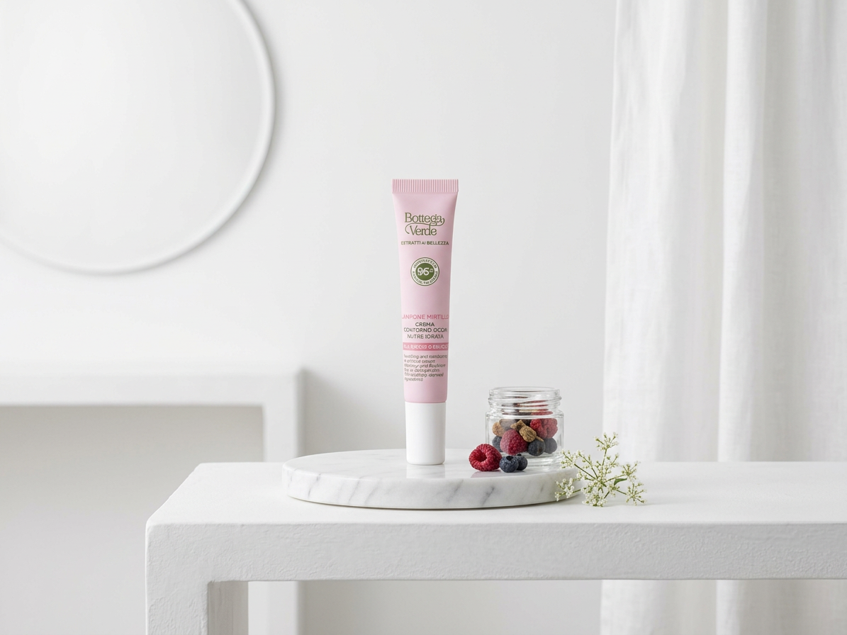 Bottega Verde BEAUTY-EXTRAKTE – Himbeere und Heidelbeere – Augencreme