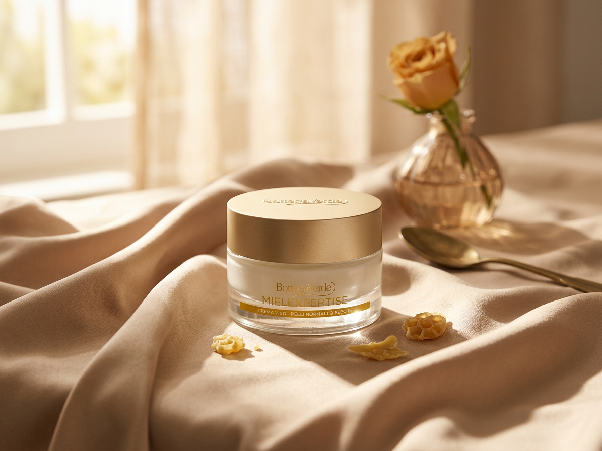 Bottega Verde HONIG-EXPERTISE – Tages- und Nachtcreme für das Gesicht – Anti-Aging, revitalisierend
