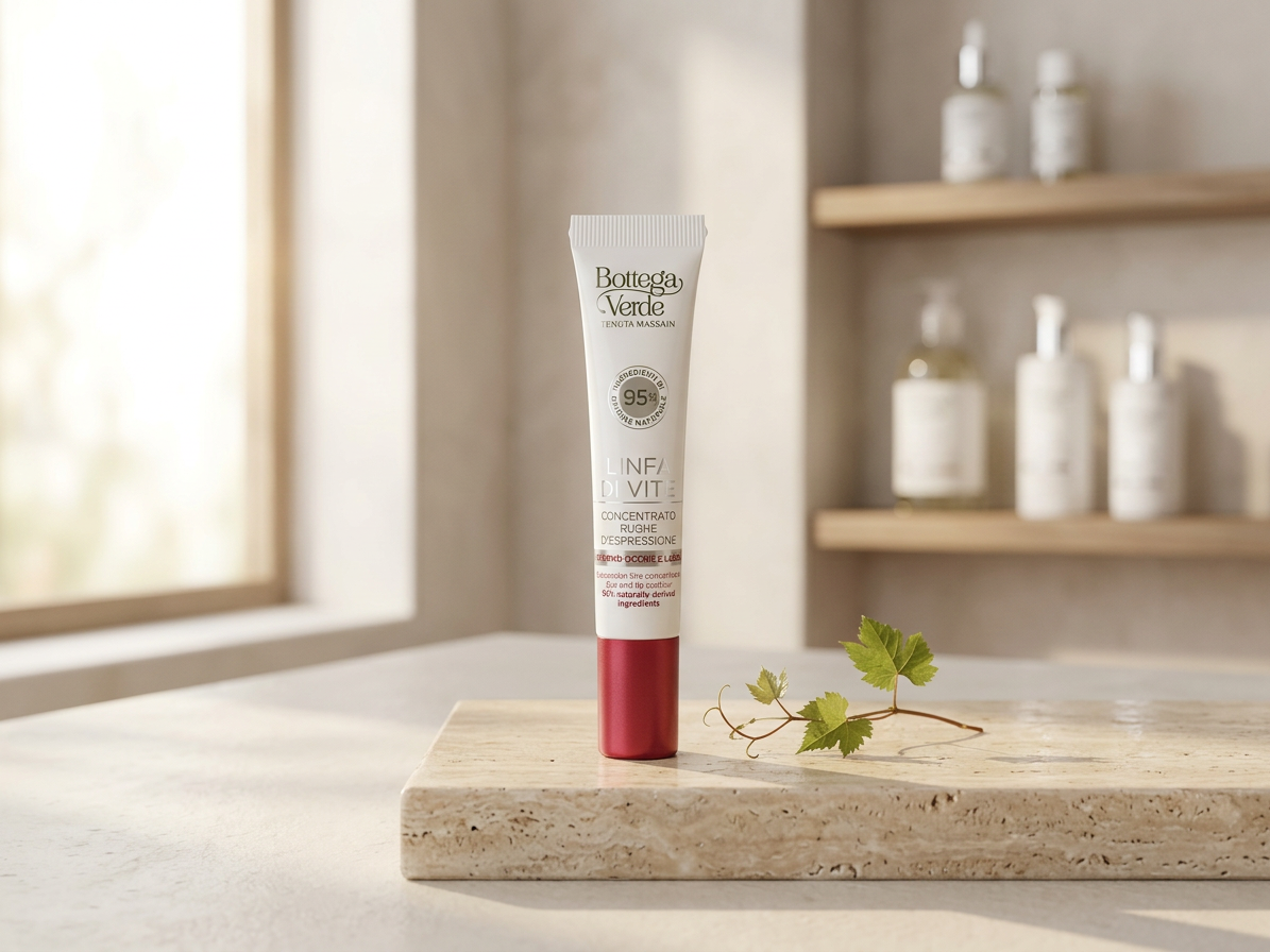 Bottega Verde WEINREBensaft – Konzentrat zur Glättung von Mimikfalten