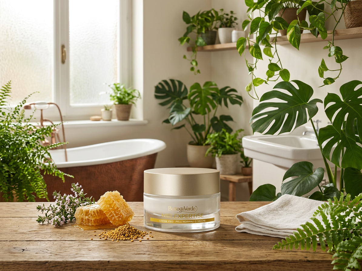 Bottega Verde HONIG-EXPERTISE – Tages- und Nachtcreme für das Gesicht – Anti-Aging, revitalisierend