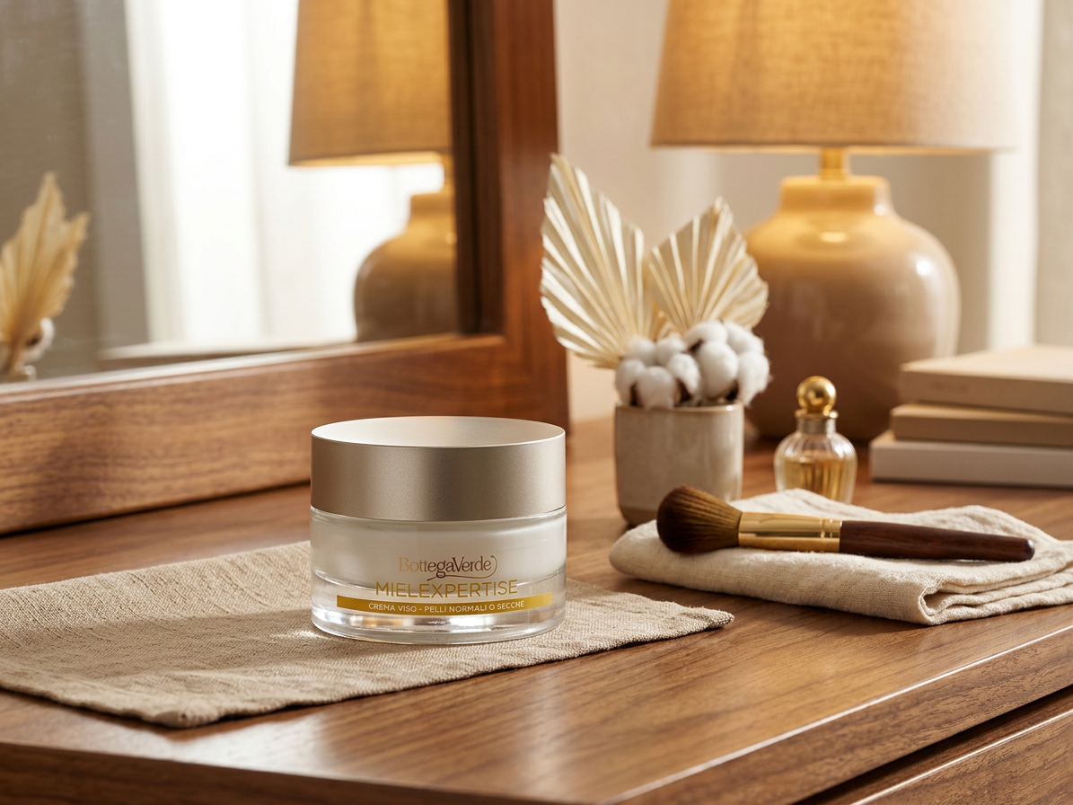 Bottega Verde HONIG-EXPERTISE – Tages- und Nachtcreme für das Gesicht – Anti-Aging, revitalisierend