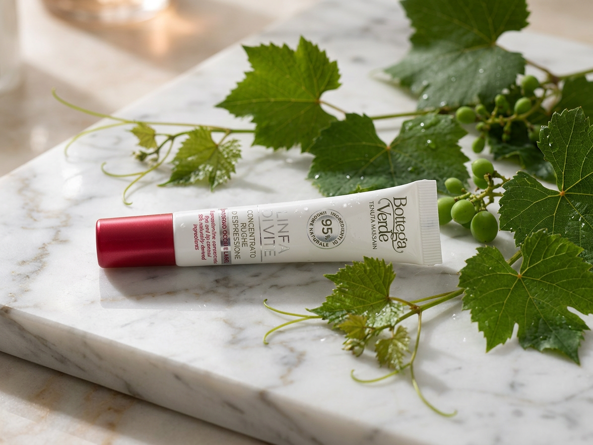 Bottega Verde WEINREBensaft – Konzentrat zur Glättung von Mimikfalten