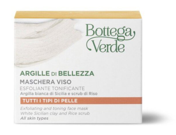 Bottega Verde TONERDE FÜR DIE SCHÖNHEIT – Gesichtsmaske – exfolierend und straffend
