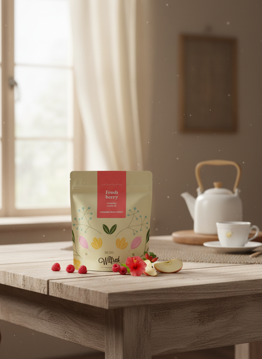 Wilfred Fresh Berry sypaný čaj 80g - Ovocný zážitek