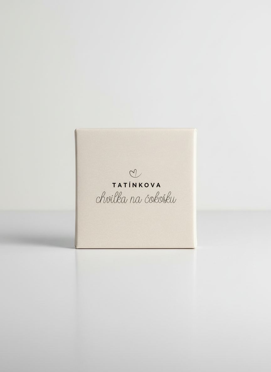 Etiketa Tatínkova chvilka na čokošku - Personalizovaný dárek