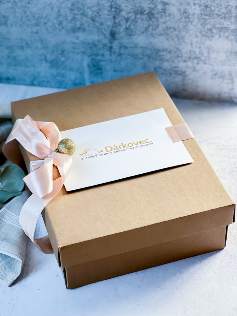 Dárková krabice na víno - Vínová elegance | Dárkovec