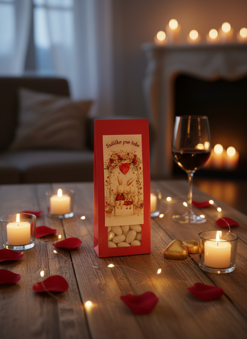 Lyofilizované Maliny v Bílé Čokoládě - Dárek 50 g