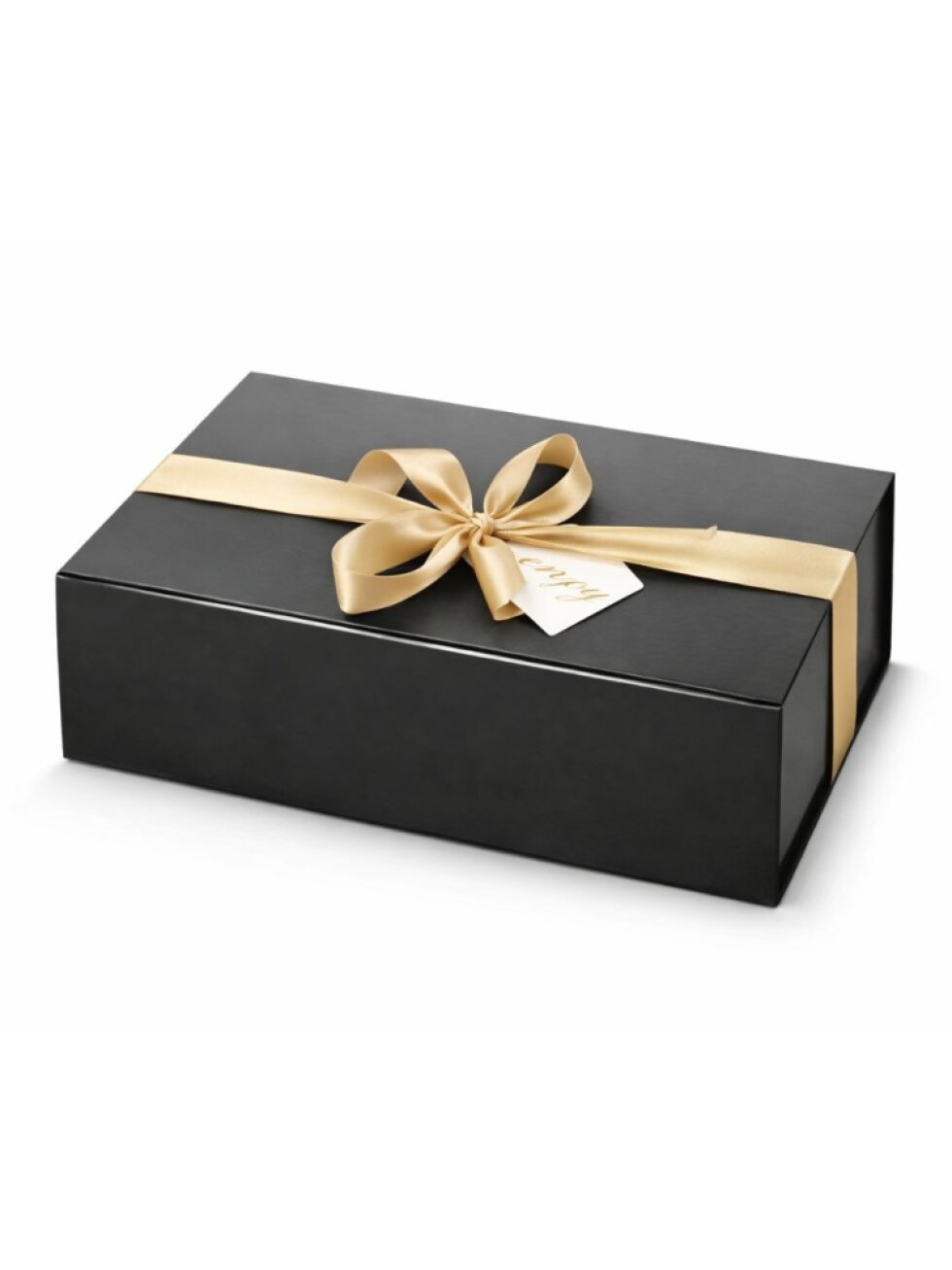 Luxusní černá magnetická dárková krabice