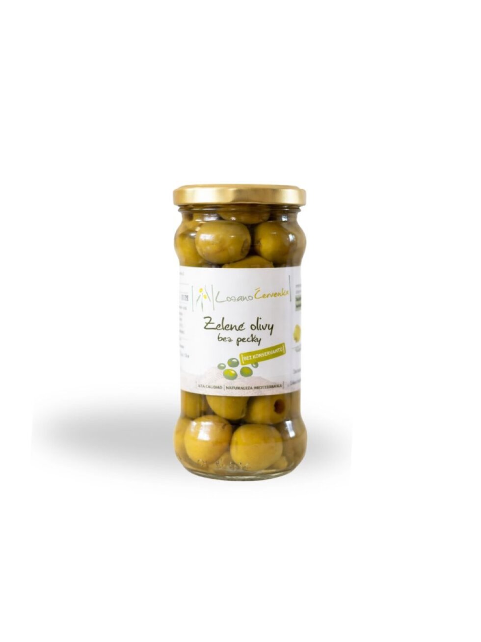 Zelené Olivy Manzanilla bez Pecky | Lazano Červenka