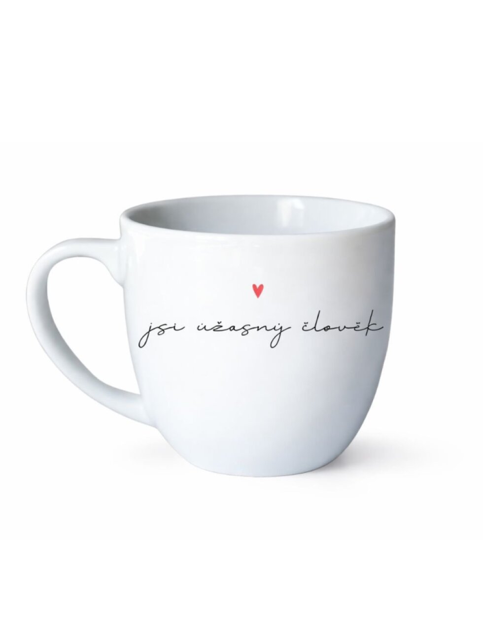 Porcelánový hrnek 'Jsi úžasný člověk' – Dárkovec