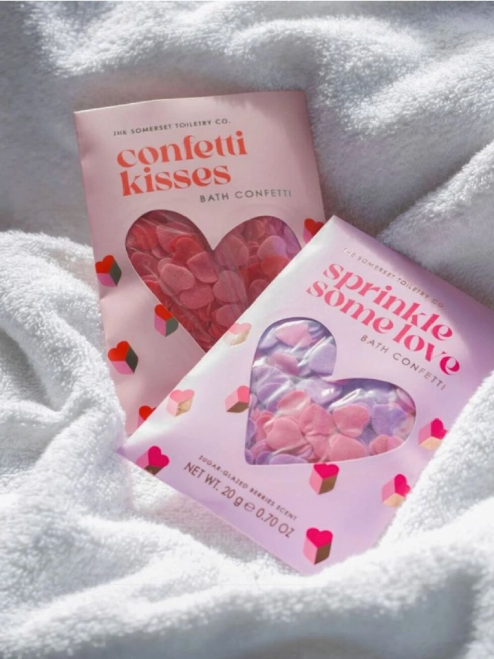 Confetti Kisses - Romantické koupelové konfety, 20 g | Somerset Toiletry
