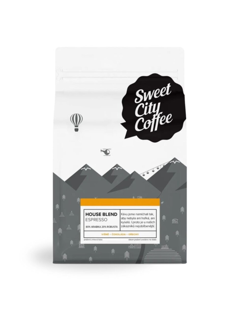 Nord Beans House Blend - Prémiová káva Arabica/Robusta 250g