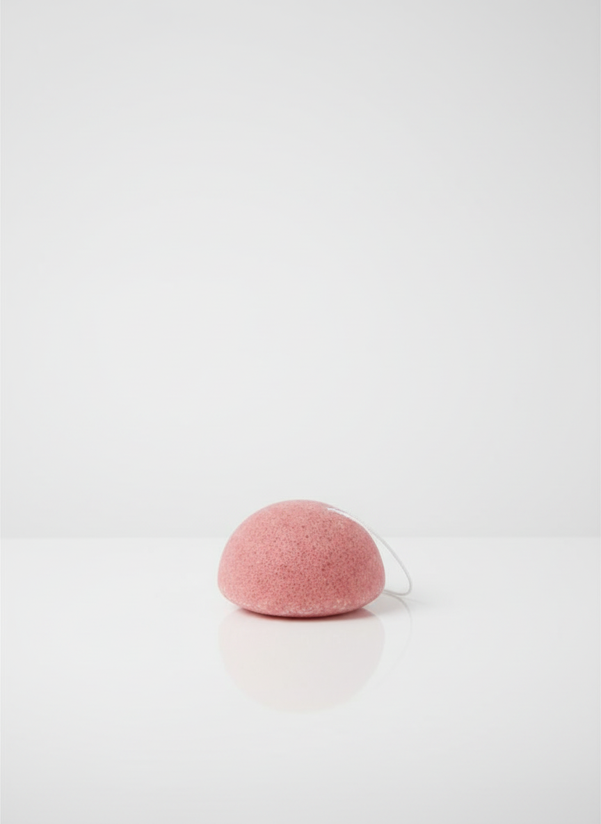 Konjaková houbička Rose - Přírodní péče o pleť