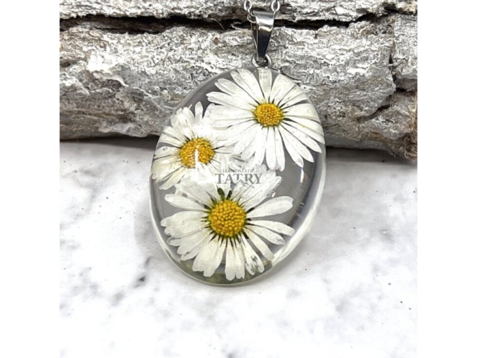 NÁHRDELNÍK SEDMOKRÁSKA OVÁL XL