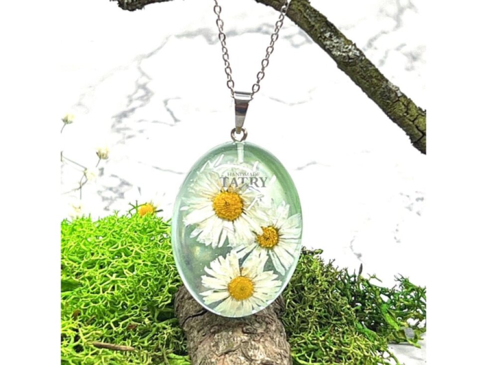 NÁHRDELNÍK SEDMOKRÁSKA OVÁL XL