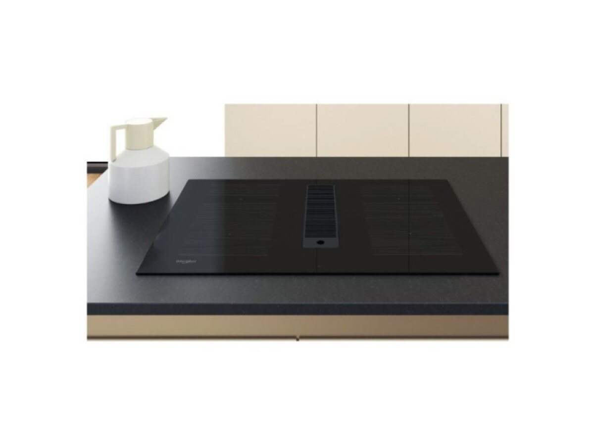 Whirlpool WVHF83BB – indukční varná deska s integrovaným odsavačem par, FlexiCook a Direct Access