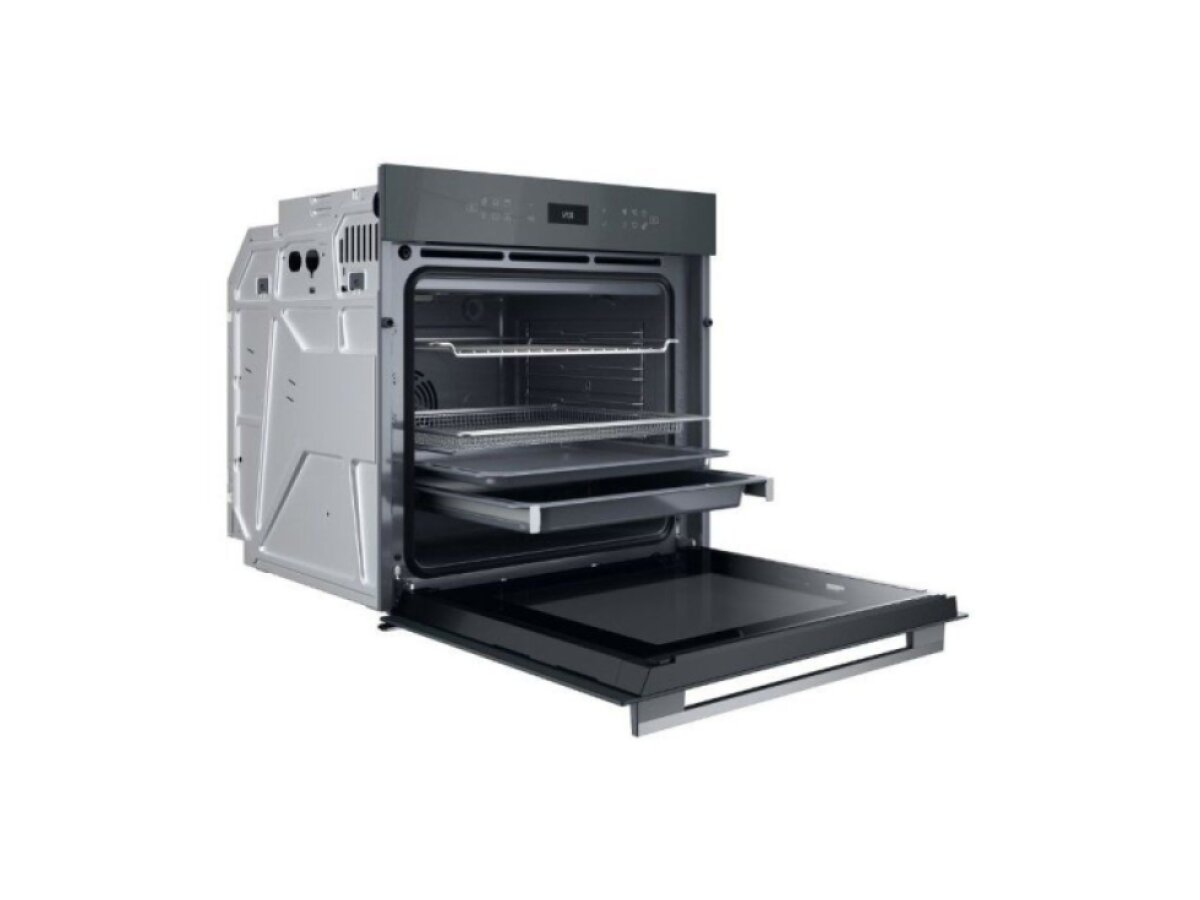 Whirlpool WOI78HT1SSGA vestavná elektrická trouba s technologií 6. SMYSL, AirFry a W Collection, Stardust Grey