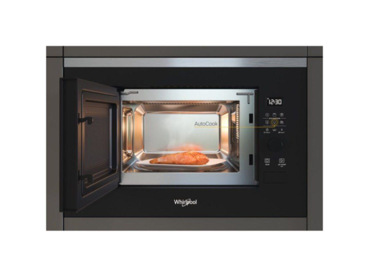 Whirlpool WMF200G vestavná mikrovlnná trouba s grilem 20 l, Quartz Grill, Jet Defrost, Jet Grill