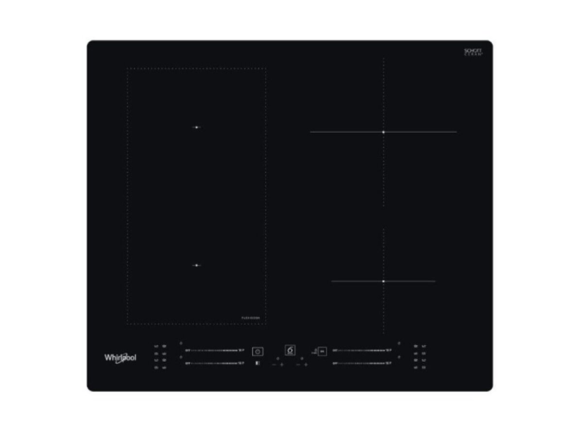 Whirlpool WL S7960 NE – indukční varná deska 60 cm s FlexiCook, 6. SMYSL, Power Booster a 4 slidery
