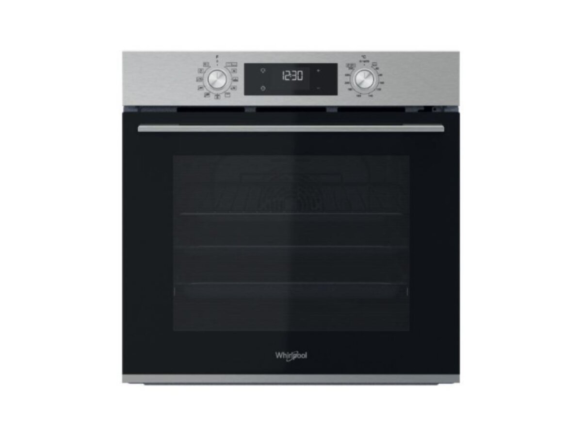 Whirlpool OMK58RU1X vestavná elektrická trouba s pyrolytickým čištěním, nerez