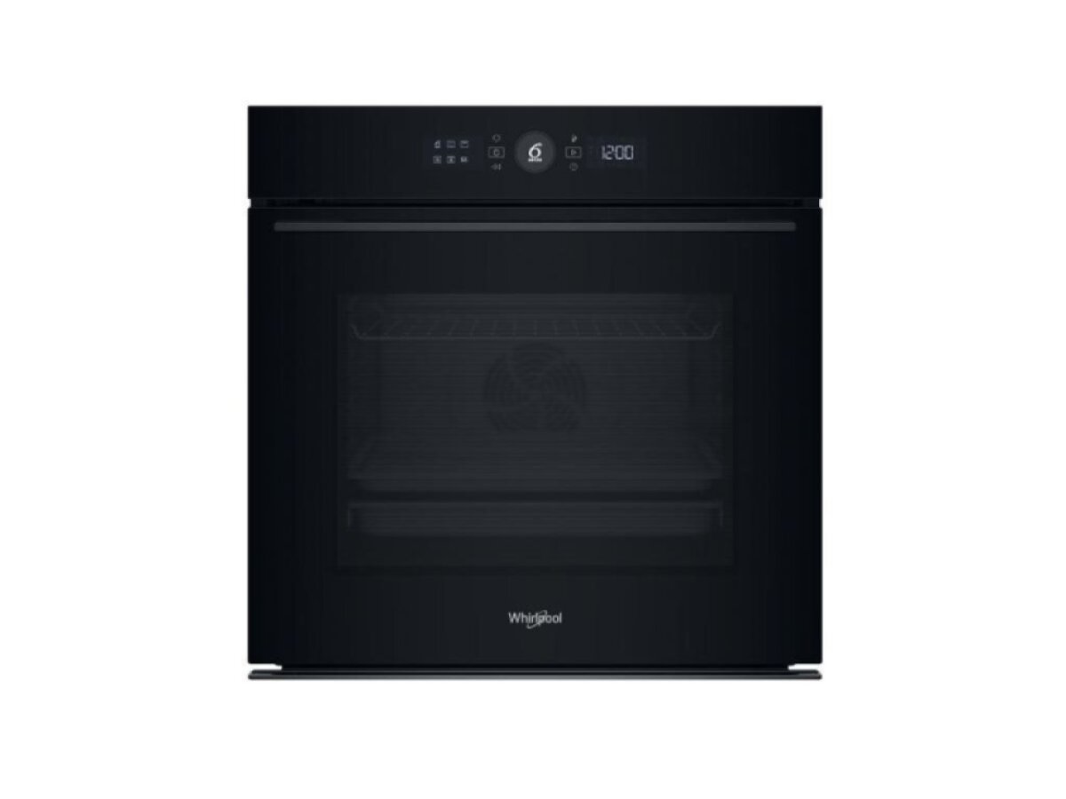 Whirlpool WOI5S8PM1SBA vestavná elektrická trouba se Steam+, AirFry a technologií 6. SMYSL, černá