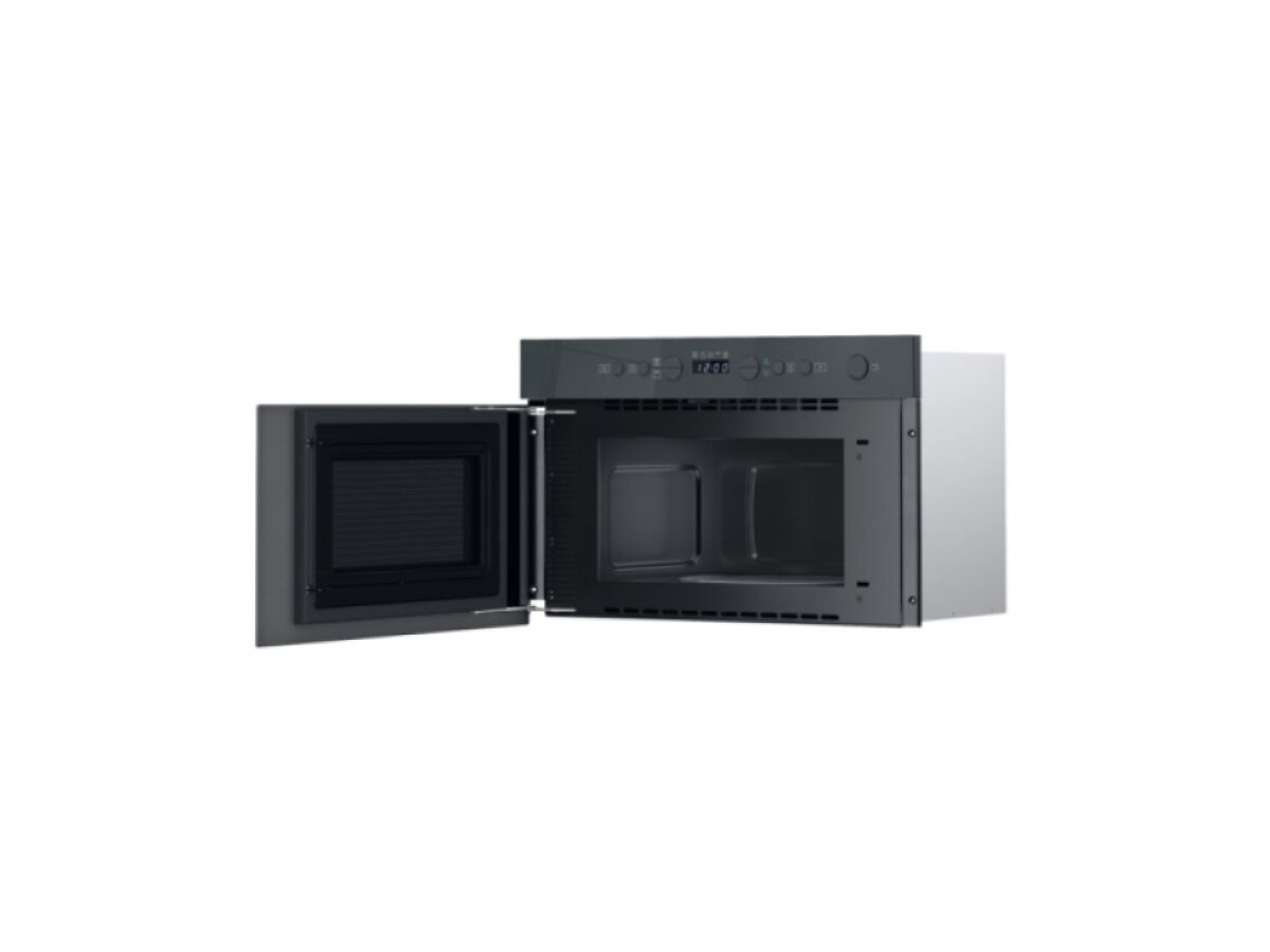 Whirlpool WMN14BSG vestavná mikrovlnná trouba 22 l s grilem, Crisp, Quartz Grill a Jet Defrost