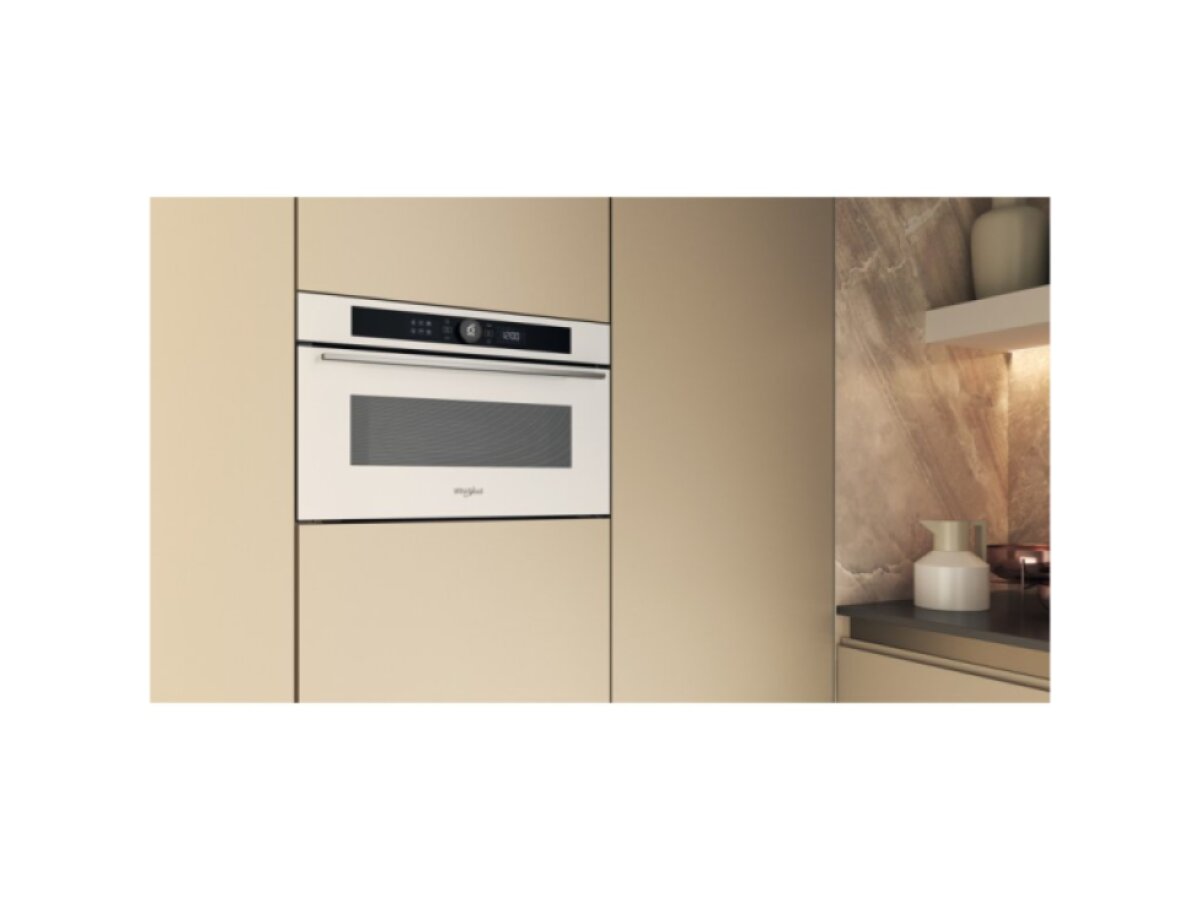 Whirlpool WMD54MW vestavná mikrovlnná trouba 31 l s Crisp, Quartz Grill, 6. SMYSL a Auto Clean