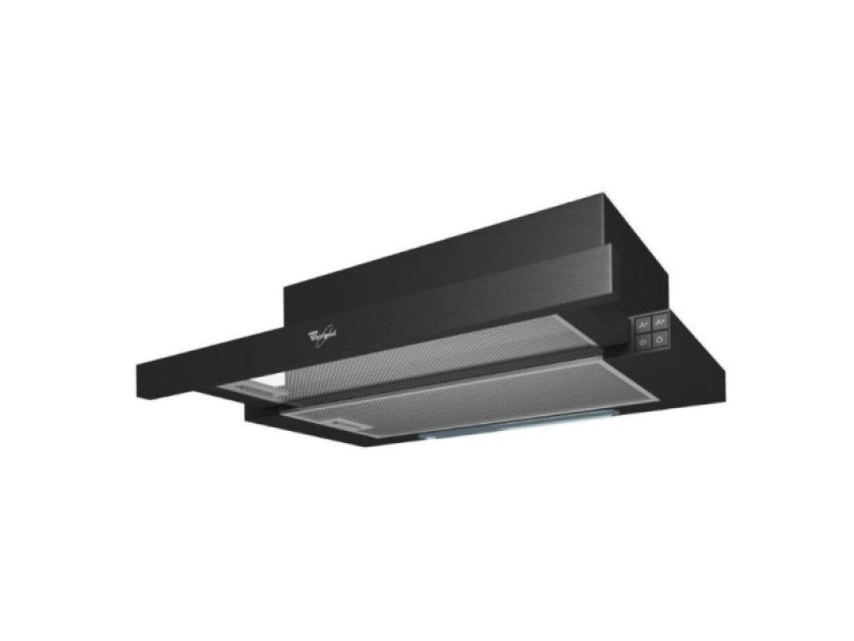 Whirlpool AKR 749/1 NB vestavný výsuvný odsavač par 60 cm, LED osvětlení a 3 stupně výkonu