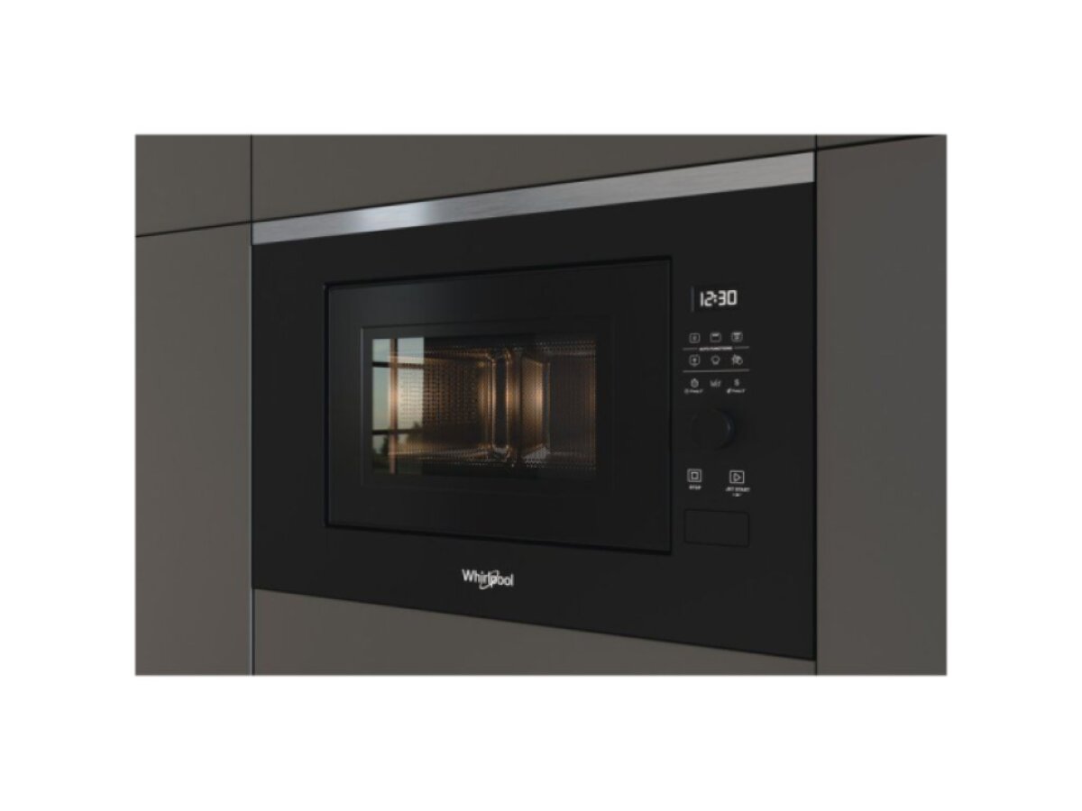 Whirlpool WMF200G vestavná mikrovlnná trouba s grilem 20 l, Quartz Grill, Jet Defrost, Jet Grill