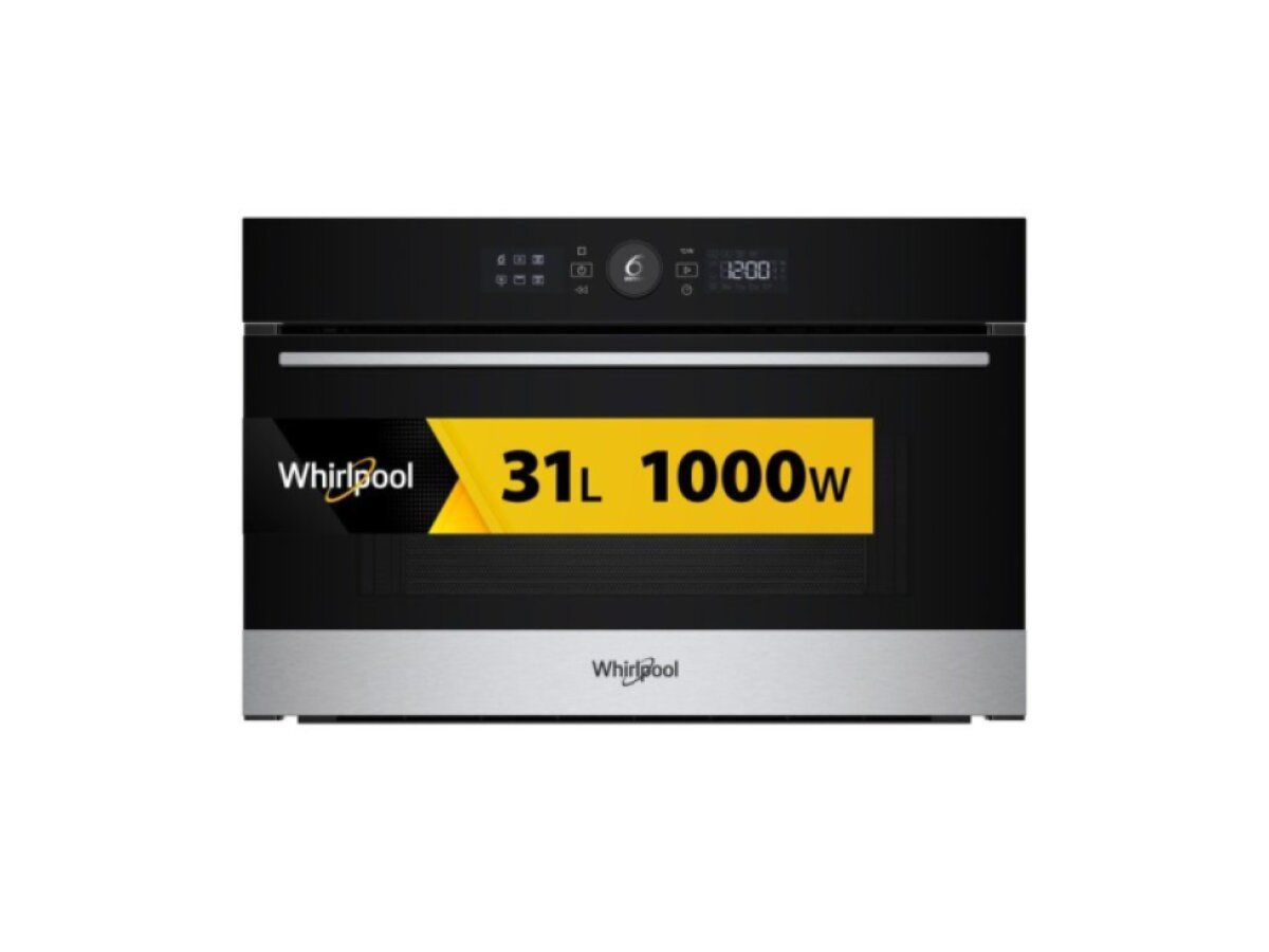 Whirlpool WMD54MX vestavná mikrovlnná trouba 31 l s Crisp, Quartz Grill, 6. SMYSL a Auto Clean