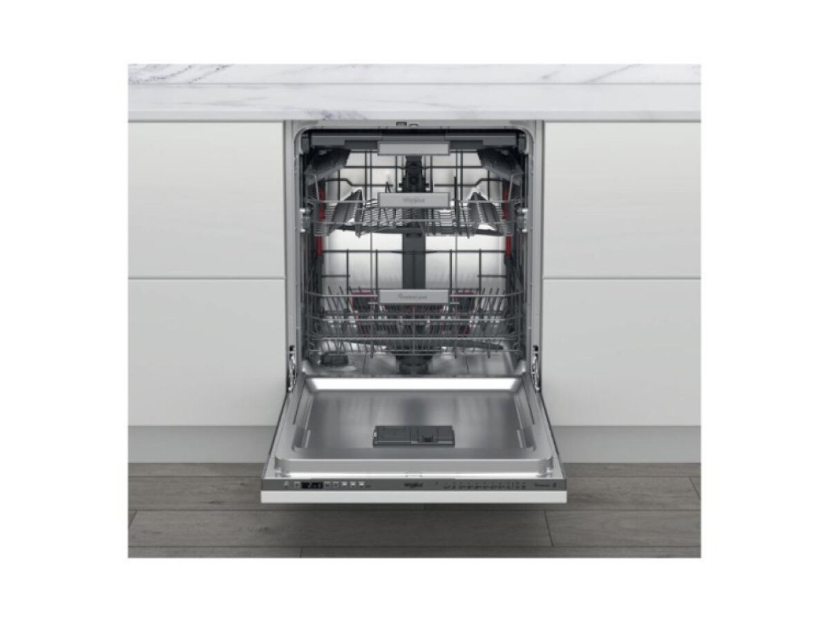 Whirlpool WIO 3T133 PLE vestavná plně integrovaná myčka nádobí 60 cm, 14 sad, 6. SMYSL, PowerClean, NaturalDry
