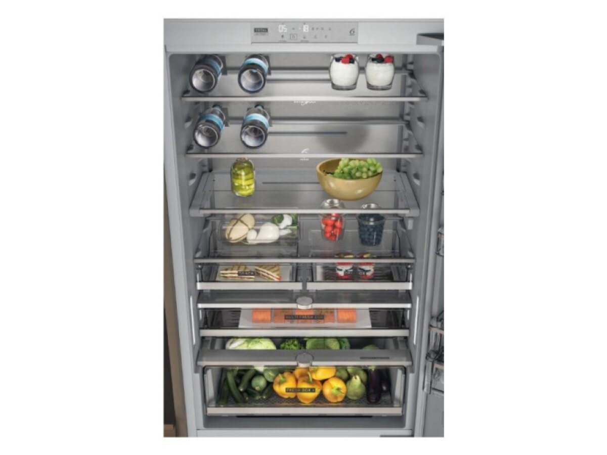 Whirlpool WH SP70 T262 P vestavná kombinovaná chladnička 70 cm, Total No Frost, 394 l, ZenInverter, MultiFresh Box, D