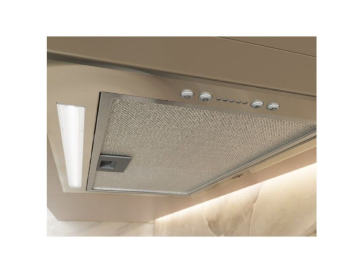 Whirlpool WCTH 63F LEB X vestavný odsavač par 51 cm, Booster, dotykové ovládání a LED pásek