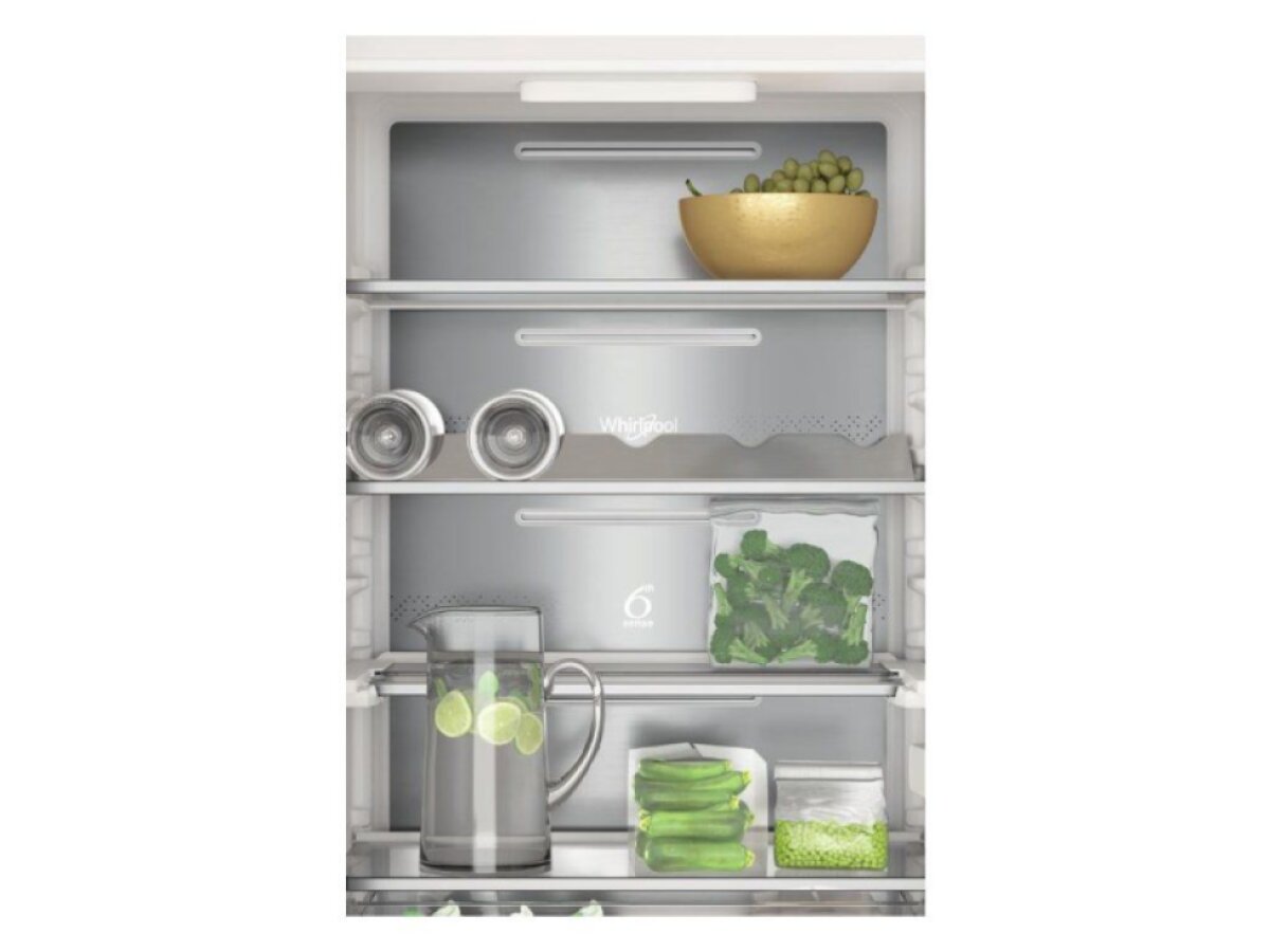 Whirlpool WHC20 T593 P vestavná kombinovaná chladnička, Total No Frost, ZenInverter, MultiFresh Box, energetická třída D
