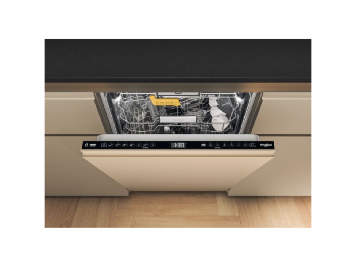 Whirlpool WH8IA15AM3TUS0 vestavná plně integrovaná myčka nádobí 60 cm, 15 sad, MaxiSpace, třída A
