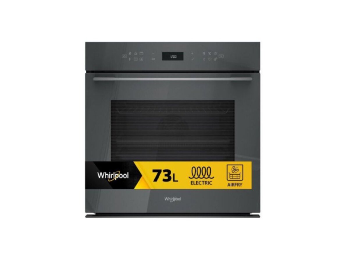 Whirlpool WOI78HT1SSGA vestavná elektrická trouba s technologií 6. SMYSL, AirFry a W Collection, Stardust Grey