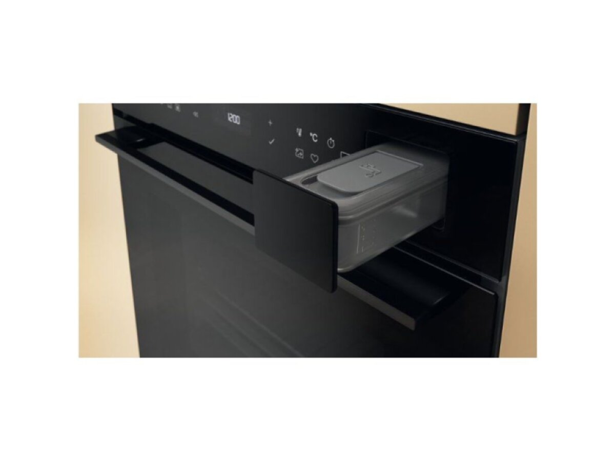 Whirlpool WOI7A8PT1SB vestavná elektrická trouba s technologií SteamSense, 6. SMYSL a AirFry