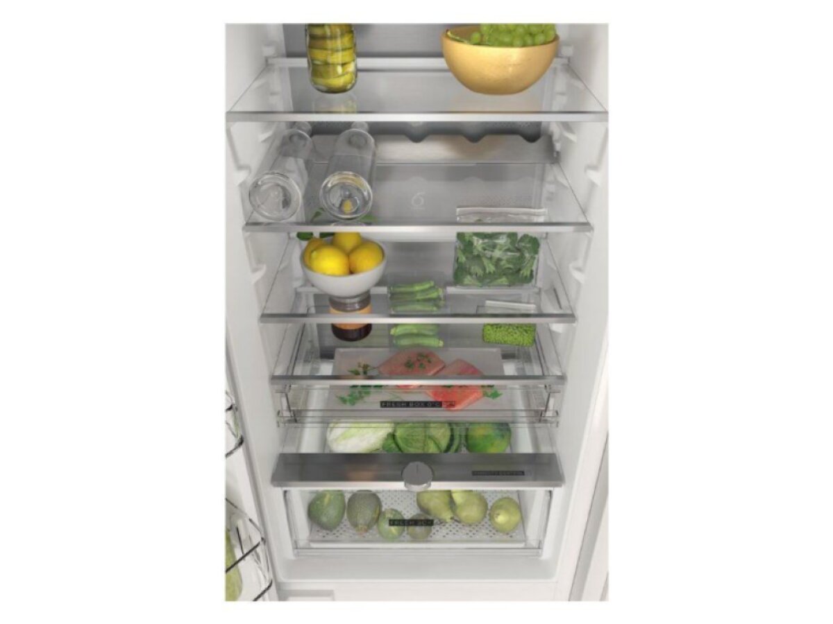 Whirlpool WHC18 T323 P vestavná kombinovaná chladnička, Total No Frost, ZenInverter, MultiFresh Box, 250 l