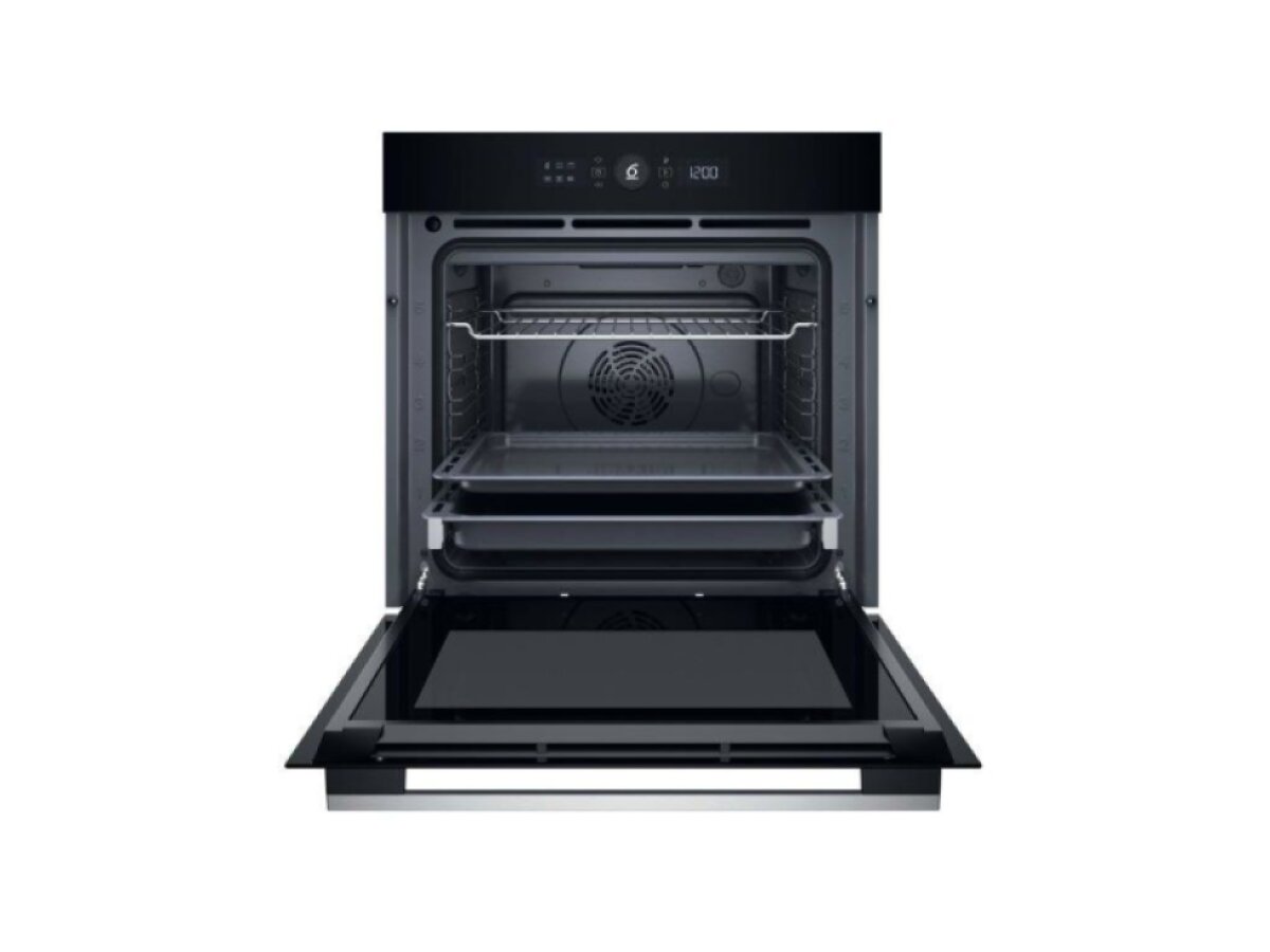 Whirlpool WOI5S8CM1SXA vestavná elektrická trouba s funkcí Steam+, AirFry a 6. SMYSL, nerez