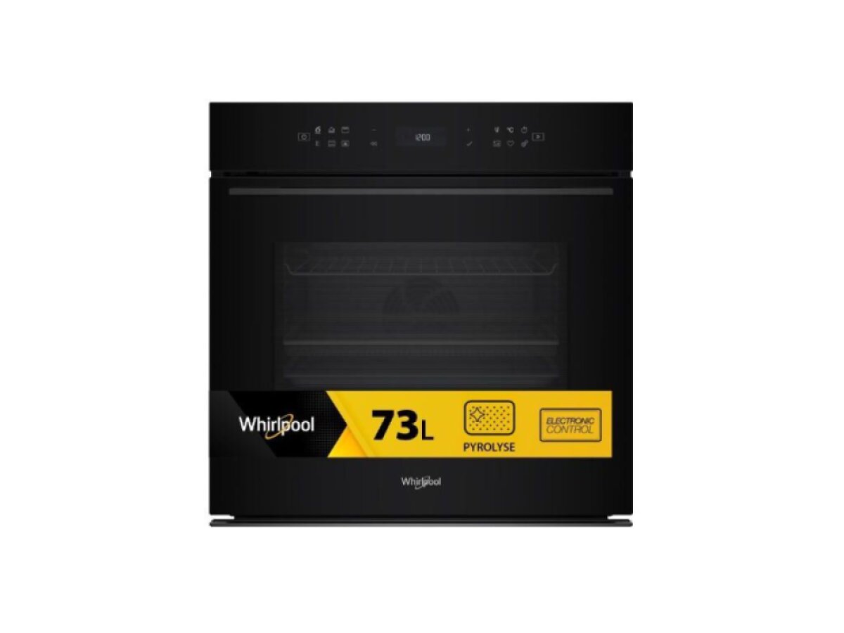 Whirlpool WOI78PT1SBA vestavná elektrická trouba s technologií 6. SMYSL, AirFry a FlexiClean
